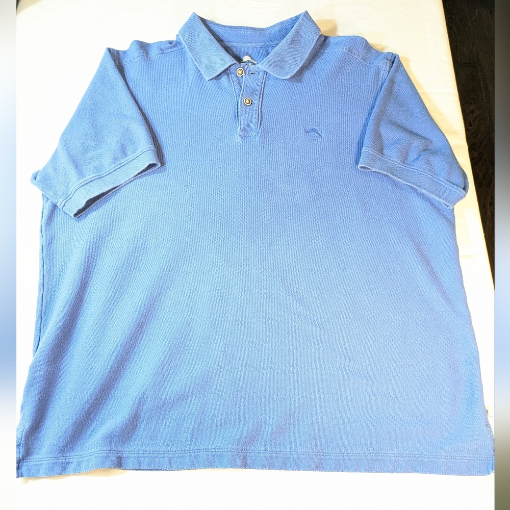 Tommy Bahama Light Blue Polo Shirt